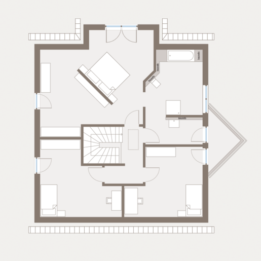Grundriss Dachgeschoss Einfamilienhaus Home 15 von allkauf